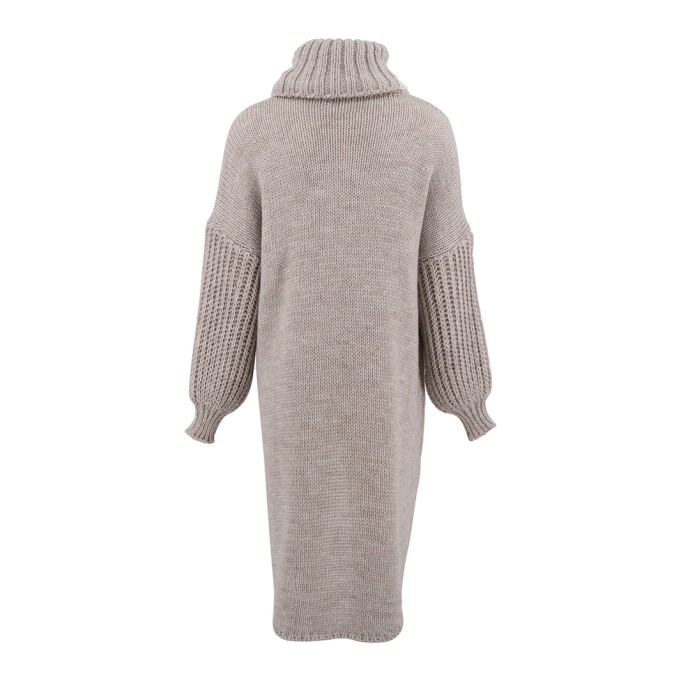 Casual Wide puff sleeves sweater