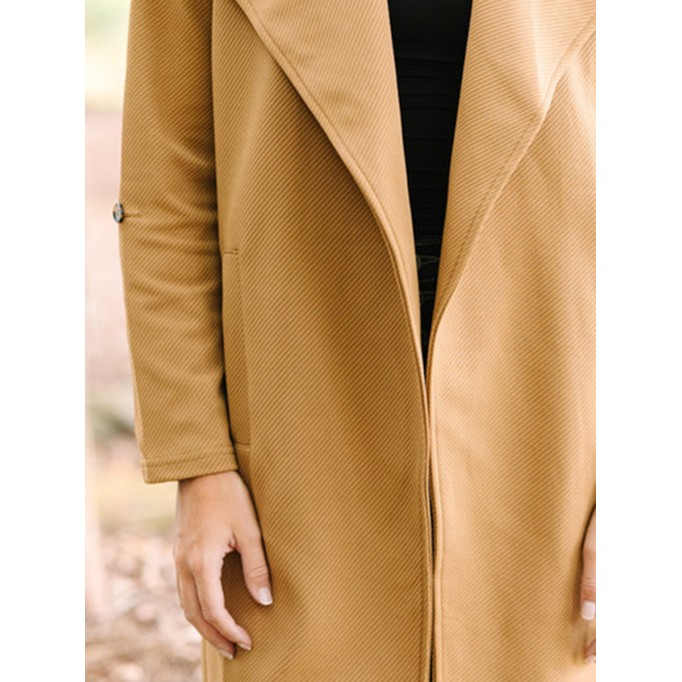 Camel Brown Coat