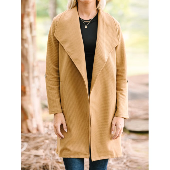 Camel Brown Coat