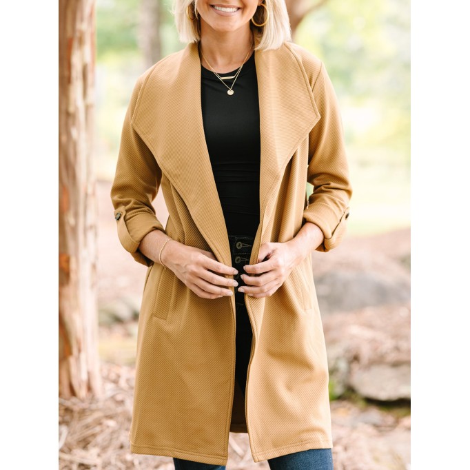 Camel Brown Coat