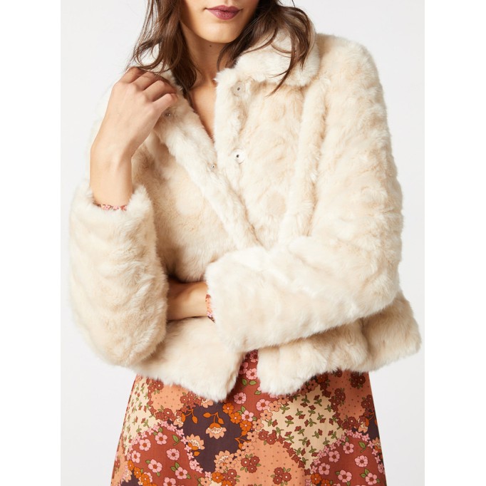 Solid Fur Jacket