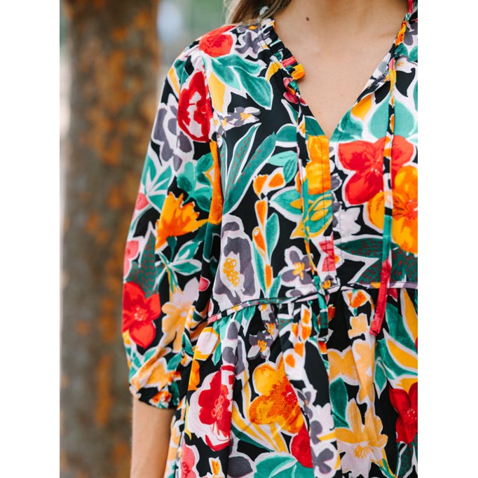 Women's Casual Floral Shirt