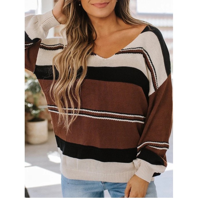 Women's Casual Knitted Sweater Top Coat