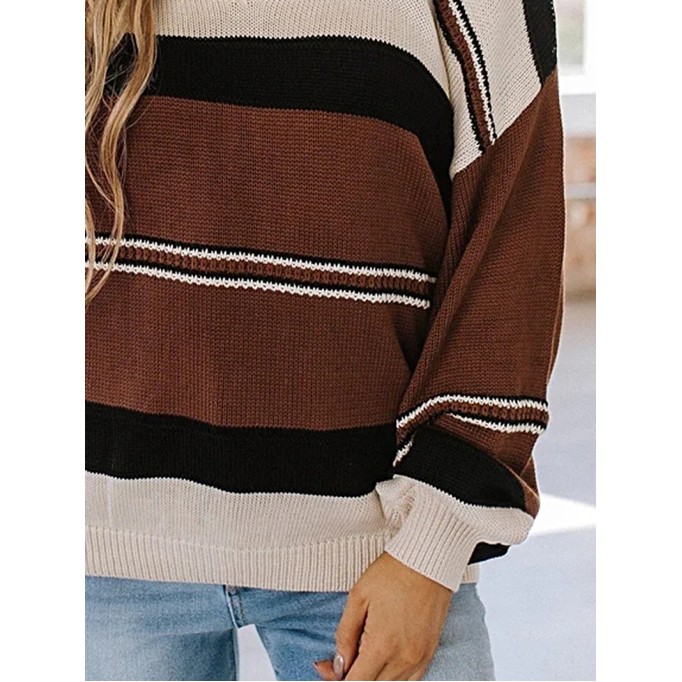 Women's Casual Knitted Sweater Top Coat