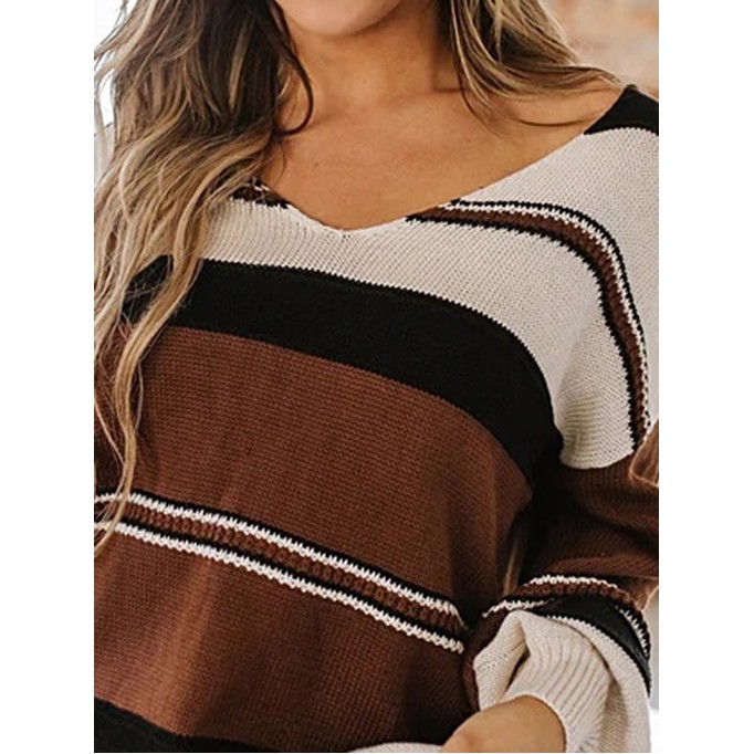 Women's Casual Knitted Sweater Top Coat